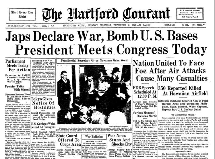 82 Years after Pearl&nbsp;Harbor